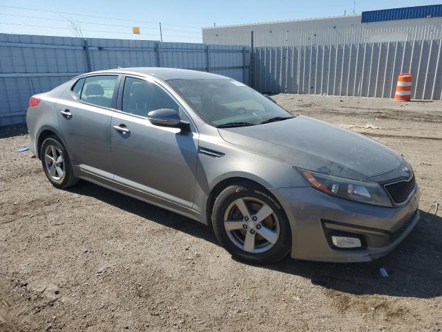 5XXGM4A73EG302524 - 2014 KIA OPTIMA LX GRAY photo 4