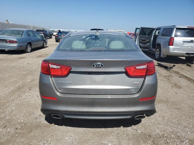 5XXGM4A73EG302524 - 2014 KIA OPTIMA LX GRAY photo 6