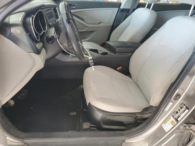 5XXGM4A73EG302524 - 2014 KIA OPTIMA LX GRAY photo 7