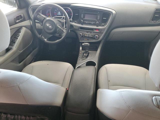 5XXGM4A73EG302524 - 2014 KIA OPTIMA LX GRAY photo 8