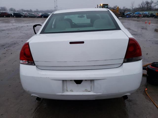 2G1WF5E30C1270677 - 2012 CHEVROLET IMPALA LS WHITE photo 6