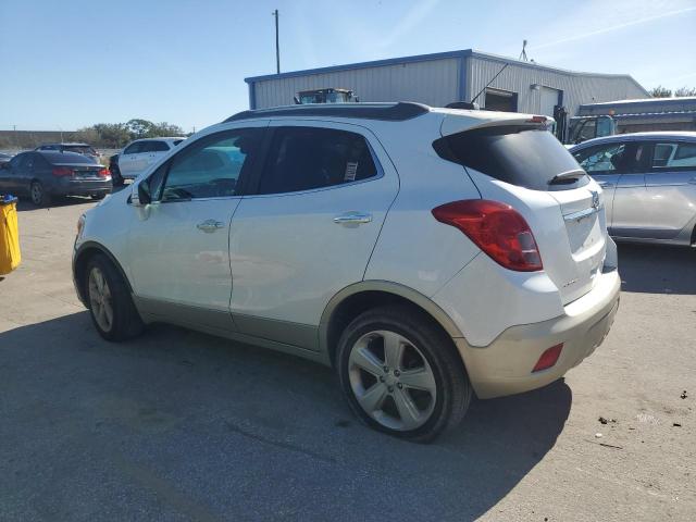 KL4CJASBXFB080915 - 2015 BUICK ENCORE WHITE photo 2