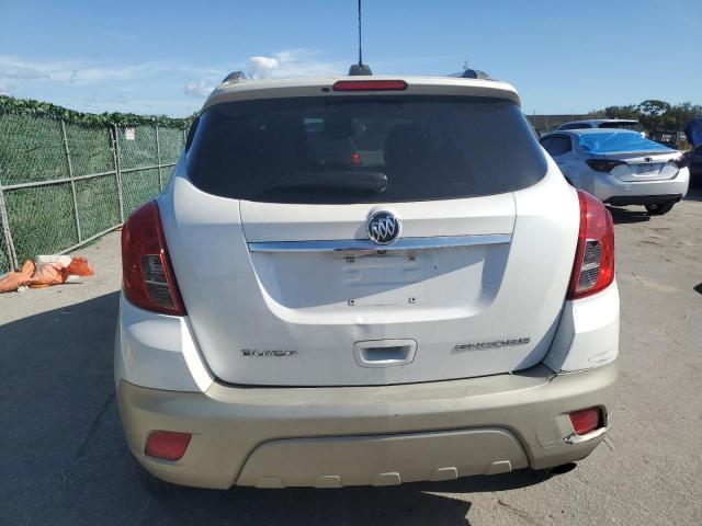 KL4CJASBXFB080915 - 2015 BUICK ENCORE WHITE photo 6