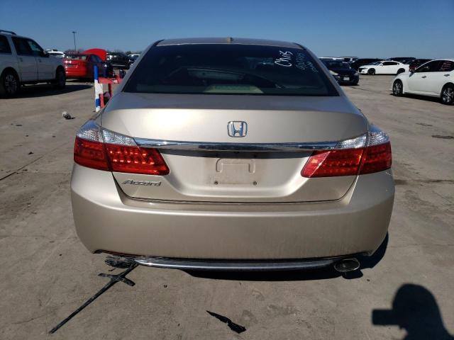 1HGCR2F86EA058354 - 2014 HONDA ACCORD EXL TAN photo 6