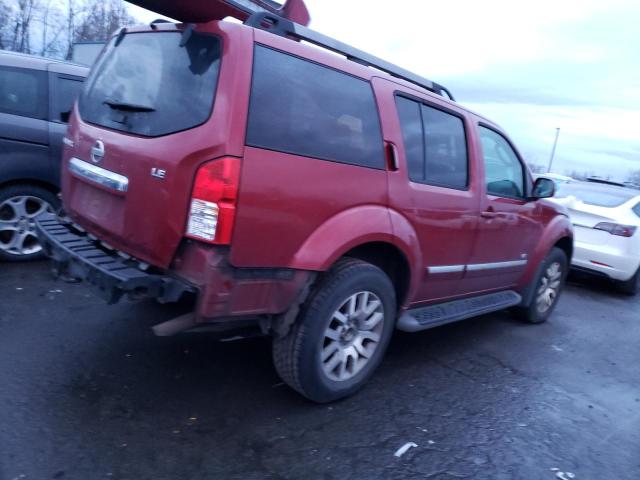 5N1BR18B78C606055 - 2008 NISSAN PATHFINDER LE 红色 照片 3