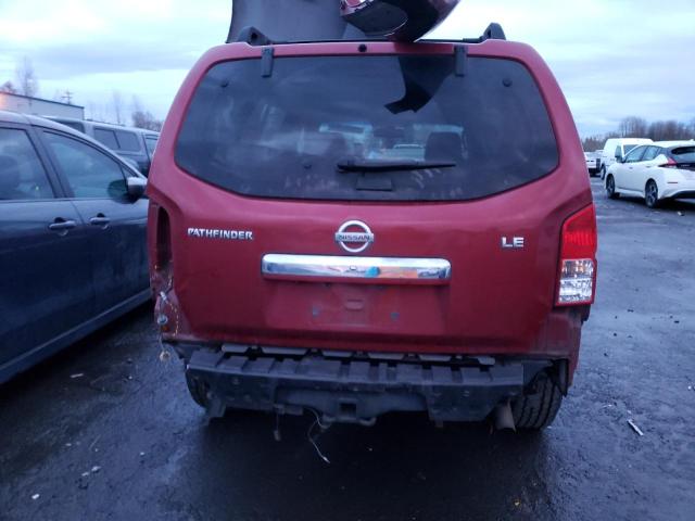 5N1BR18B78C606055 - 2008 NISSAN PATHFINDER LE 红色 照片 6