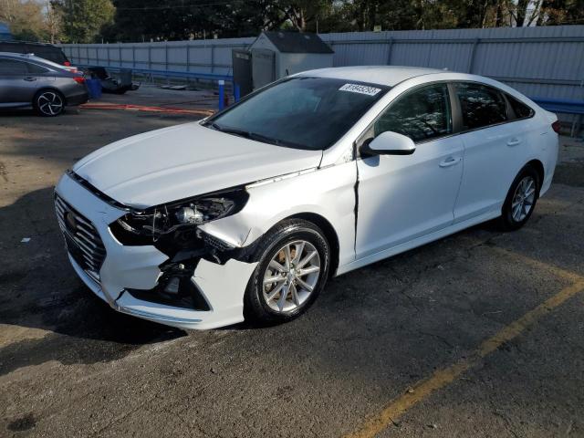 5NPE24AF1JH695264 - 2018 HYUNDAI SONATA SE WHITE photo 1