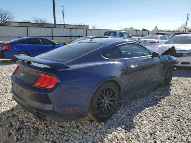 1FA6P8CF8J5180052 - 2018 FORD MUSTANG GT BLUE photo 3