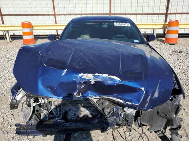 1FA6P8CF8J5180052 - 2018 FORD MUSTANG GT BLUE photo 5