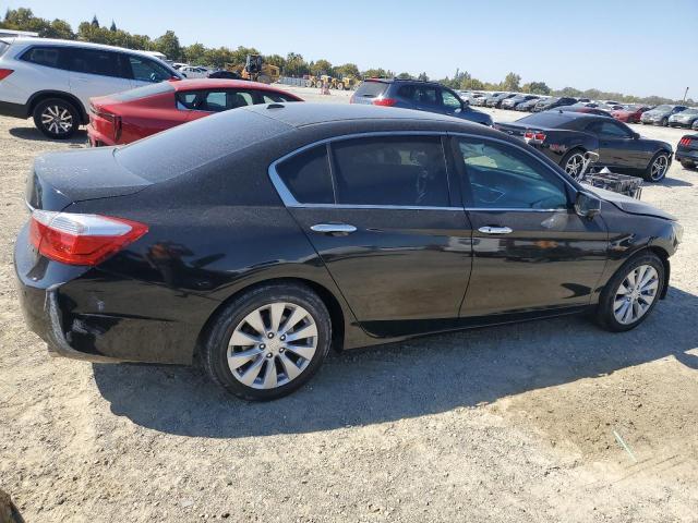 1HGCR3F84DA022814 - 2013 HONDA ACCORD EXL BLACK photo 3