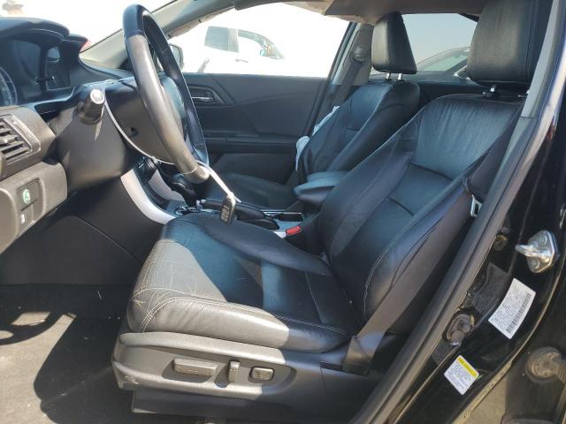 1HGCR3F84DA022814 - 2013 HONDA ACCORD EXL BLACK photo 7