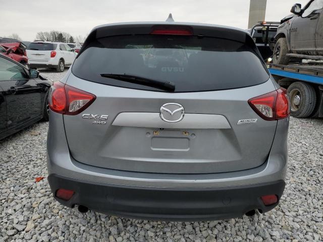 JM3KE4DY9F0447489 - 2015 MAZDA CX-5 GT GRAY photo 6