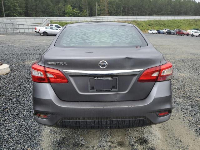 3N1AB7APXKY362402 - 2019 NISSAN SENTRA S GRAY photo 6