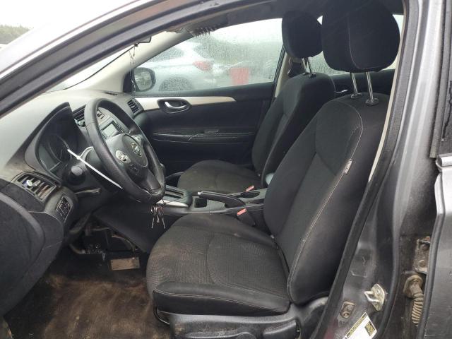 3N1AB7APXKY362402 - 2019 NISSAN SENTRA S GRAY photo 7