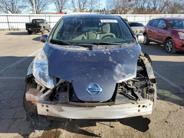 1N4AZ0CP4DC411009 - 2013 NISSAN LEAF S BLUE photo 5