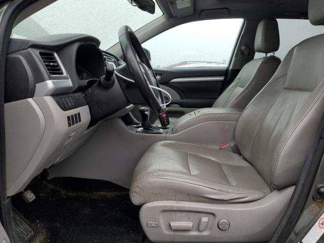 5TDJKRFH5FS090977 - 2015 TOYOTA HIGHLANDER XLE Жасыл фото 7