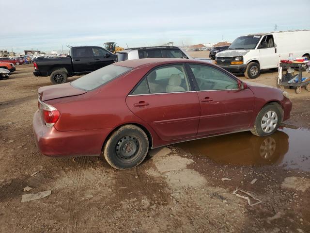 4T1BE30K25U073637 - 2005 TOYOTA CAMRY LE RED photo 3