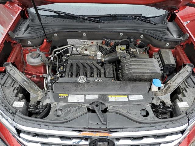 1V2FE2CA8NC211950 - 2022 VOLKSWAGEN ATLAS CROS SEL PREMIUM R-LINE RED photo 12