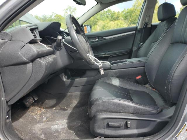 19XFC1F76HE026486 - 2017 HONDA CIVIC EXL SILVER photo 7