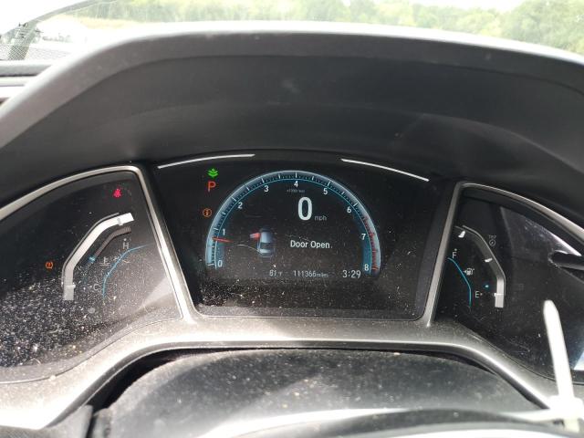 19XFC1F76HE026486 - 2017 HONDA CIVIC EXL SILVER photo 9