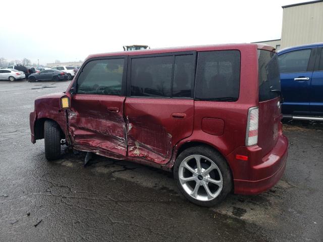 JTLKT324264073863 - 2006 TOYOTA SCION XB MAROON photo 2