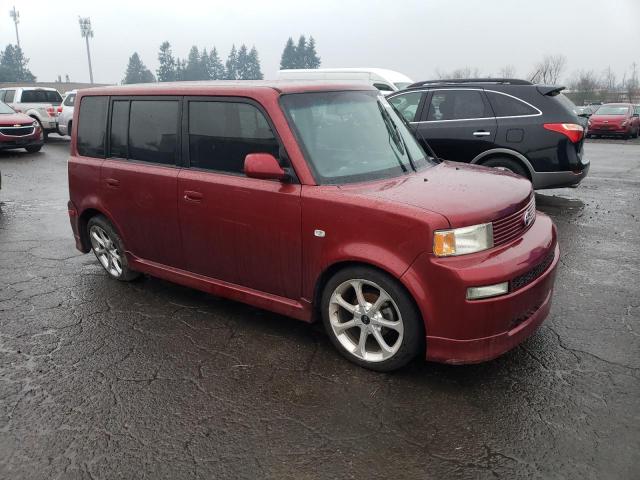 JTLKT324264073863 - 2006 TOYOTA SCION XB MAROON photo 4