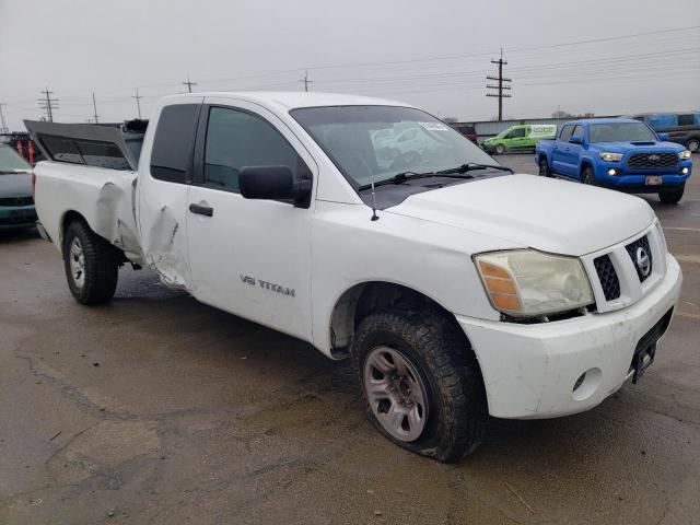 1N6AA06A96N546757 - 2006 NISSAN TITAN XE WHITE photo 4