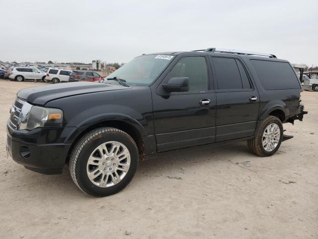 1FMJK1K50BEF05549 - 2011 FORD EXPEDITION EL LIMITED BLACK photo 1