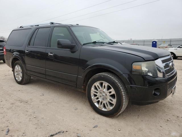 1FMJK1K50BEF05549 - 2011 FORD EXPEDITION EL LIMITED BLACK photo 4