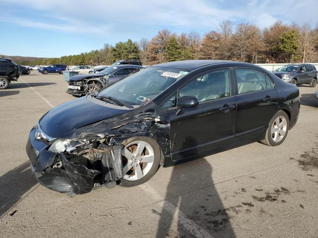 2HGFA16958H342300 - 2008 HONDA CIVIC EXL შავი ფოტო 1