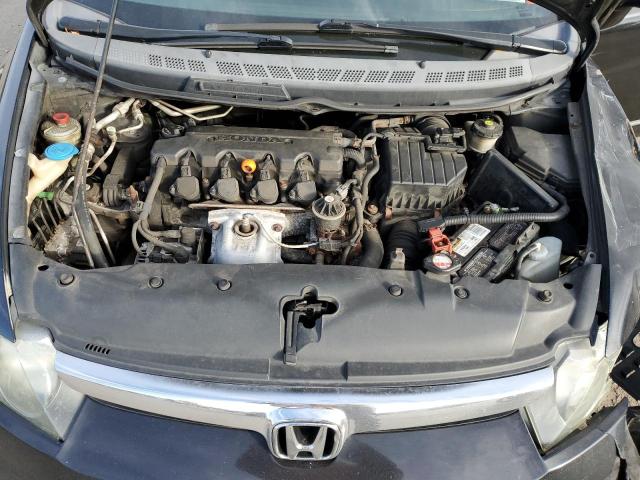 2HGFA16958H342300 - 2008 HONDA CIVIC EXL შავი ფოტო 11