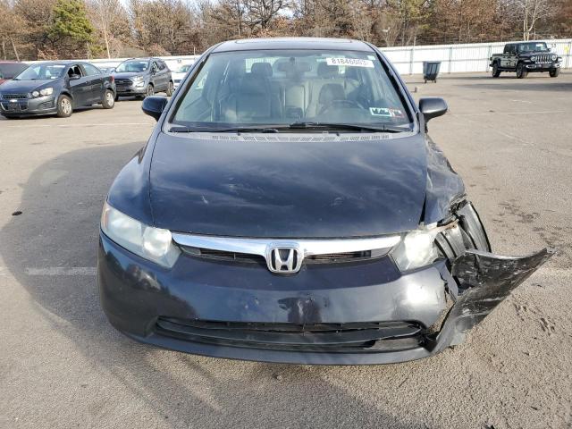 2HGFA16958H342300 - 2008 HONDA CIVIC EXL შავი ფოტო 5