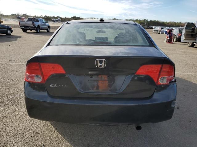 2HGFA16958H342300 - 2008 HONDA CIVIC EXL შავი ფოტო 6