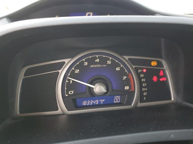 2HGFA16958H342300 - 2008 HONDA CIVIC EXL შავი ფოტო 9