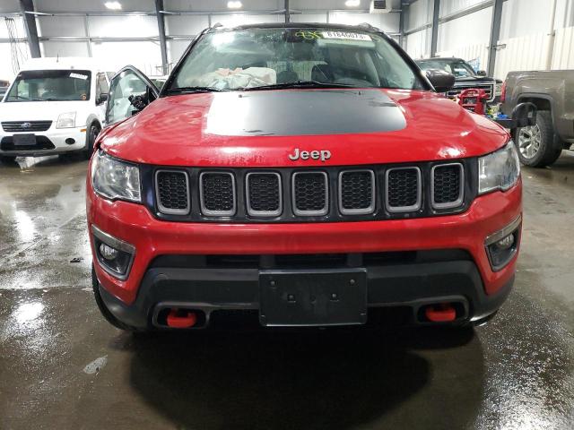 3C4NJDDB4KT765692 - 2019 JEEP COMPASS TRAILHAWK RED photo 5