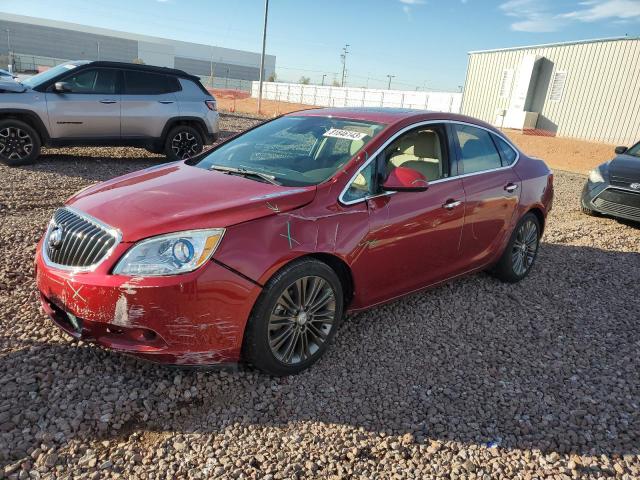 1G4PT5SV8E4197670 - 2014 BUICK VERANO PREMIUM RED photo 1