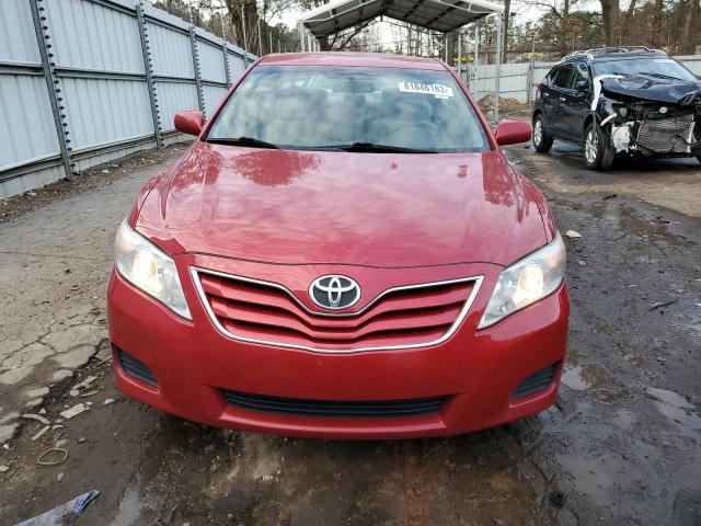 4T1BF3EK0AU046629 - 2010 TOYOTA CAMRY BASE RED photo 5