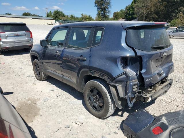 ZACNJDAB1MPN12468 - 2021 JEEP RENEGADE SPORT BLUE photo 2