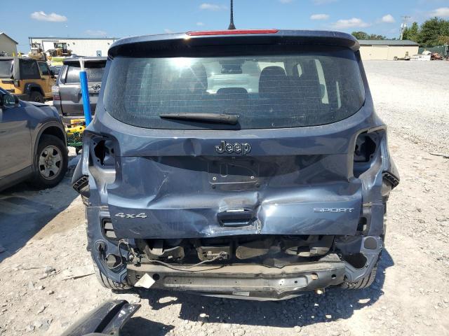 ZACNJDAB1MPN12468 - 2021 JEEP RENEGADE SPORT BLUE photo 6