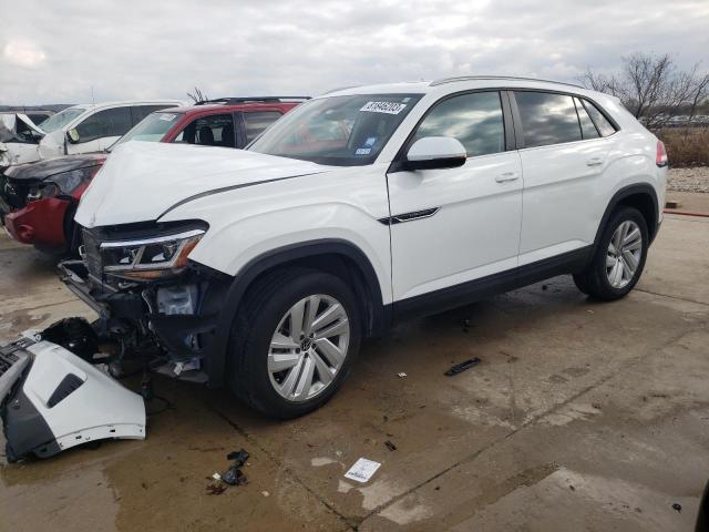 1V2JE2CA5MC238001 - 2021 VOLKSWAGEN ATLAS CROS SE WHITE photo 1