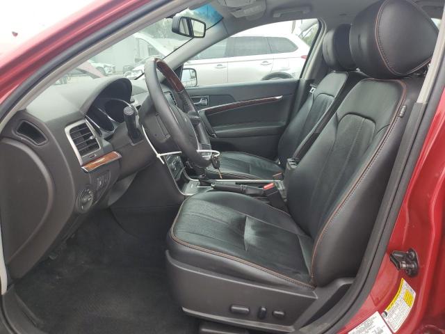 3LNHL2GC2CR808727 - 2012 LINCOLN MKZ RED photo 7
