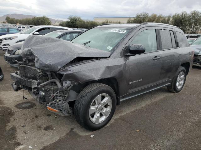 1C4NJCBA3FD313216 - 2015 JEEP COMPASS SPORT CHARCOAL photo 1