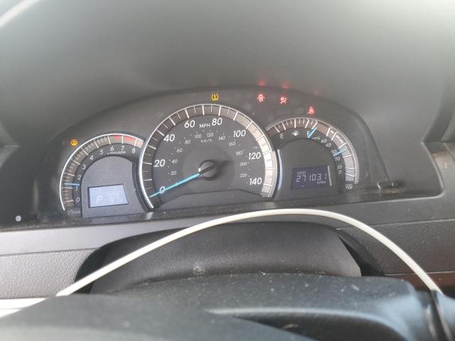 4T1BF1FK8CU107554 - 2012 TOYOTA CAMRY BASE SILVER photo 9