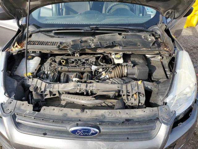 1FMCU0F75EUD63234 - 2014 FORD ESCAPE S GRAY photo 11