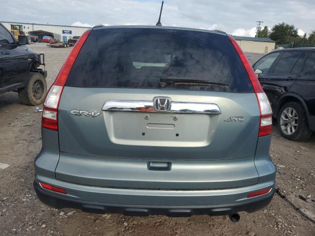 5J6RE4H56AL044787 - 2010 HONDA CR-V EX TEAL photo 6