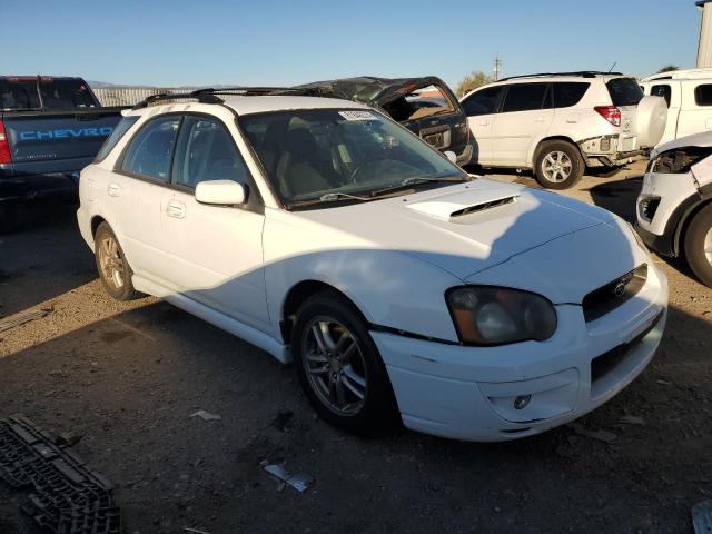 JF1GG29615G802610 - 2005 SUBARU IMPREZA WRX WHITE photo 4