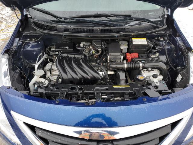 3N1CN7AP4KL850581 - 2019 NISSAN VERSA S BLUE photo 11