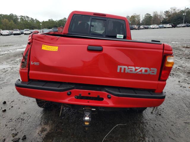 4F4YR16U92TM05131 - 2002 MAZDA B3000 CAB PLUS RED photo 6