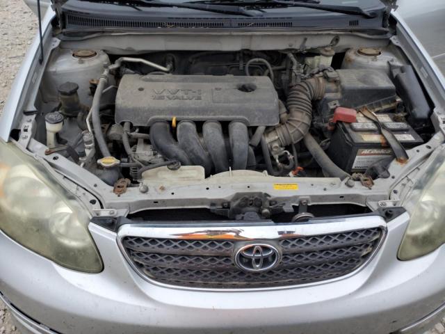 1NXBR32E15Z482577 - 2005 TOYOTA COROLLA CE 银色 照片 11