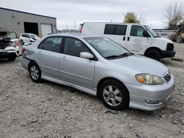 1NXBR32E15Z482577 - 2005 TOYOTA COROLLA CE 银色 照片 4